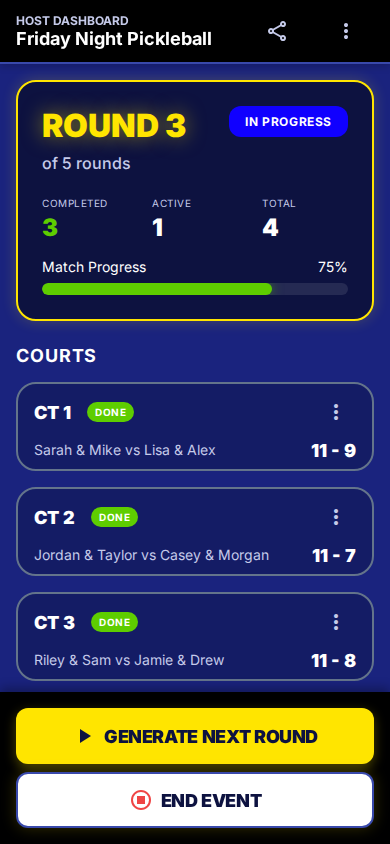 SmashDrop Host Dashboard